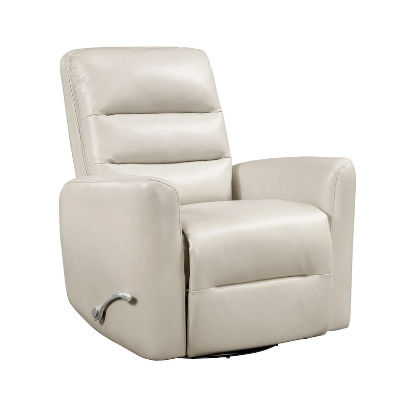 Fauteuil inclinable et pivotant avec revêtement en similicuir