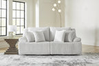 Causeuse sectionnelle inclinable 2 places - 92L x 40P x 41H