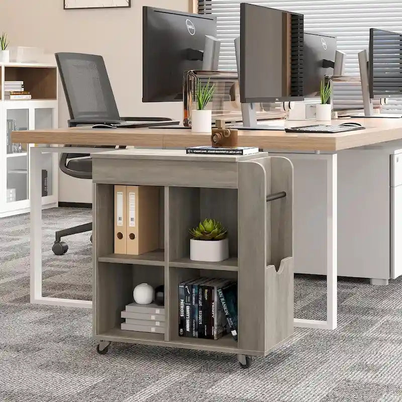 Table d'appoint à 3 niveaux avec étagère de rangement