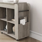 Table d'appoint à 3 niveaux avec étagère de rangement