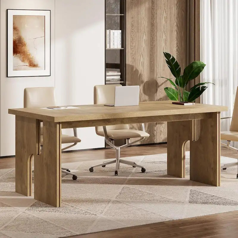 Table de conférence de 63 pouces, table de réunion moderne pour bureau