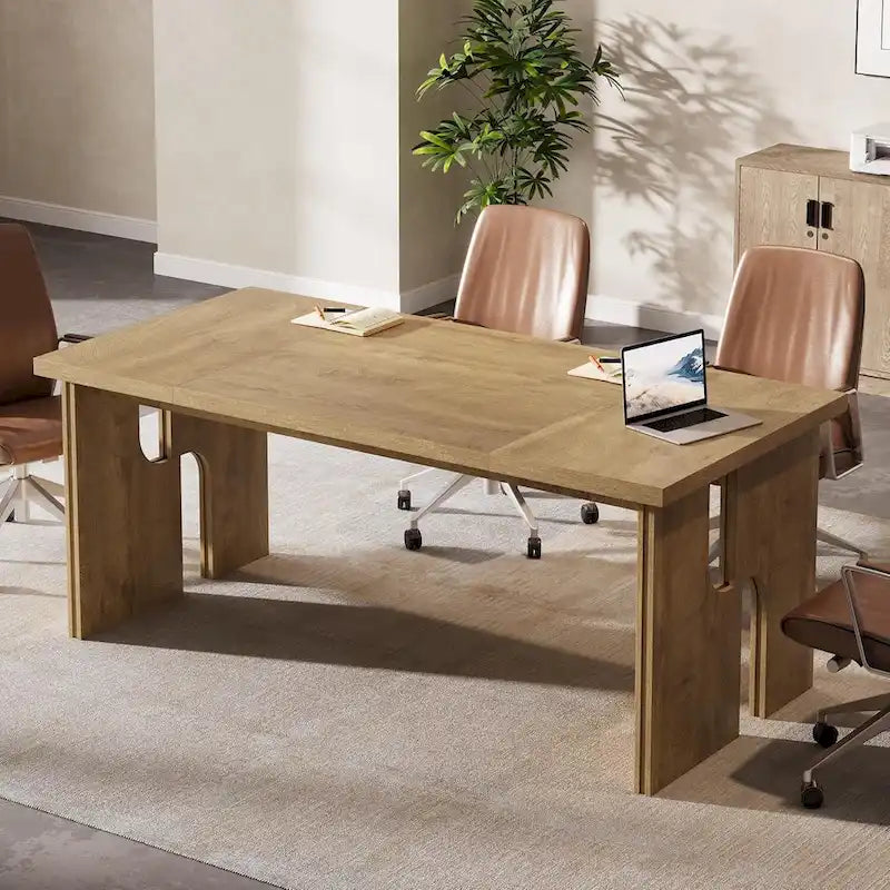 Table de conférence de 63 pouces, table de réunion moderne pour bureau