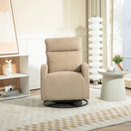 Fauteuil à bascule pivotant et inclinable rembourré
