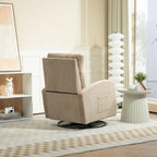 Fauteuil à bascule pivotant et inclinable rembourré