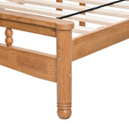 Tête de lit capitonnée ailée avec boutons touffetés