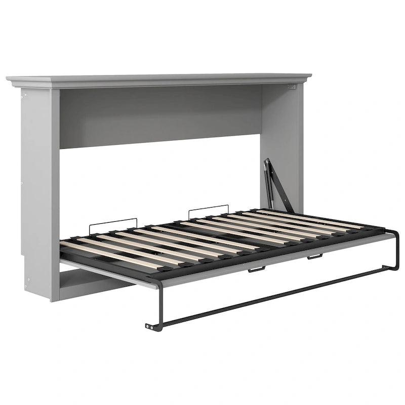 Lit escamotable simple avec armoire pour petits espaces
