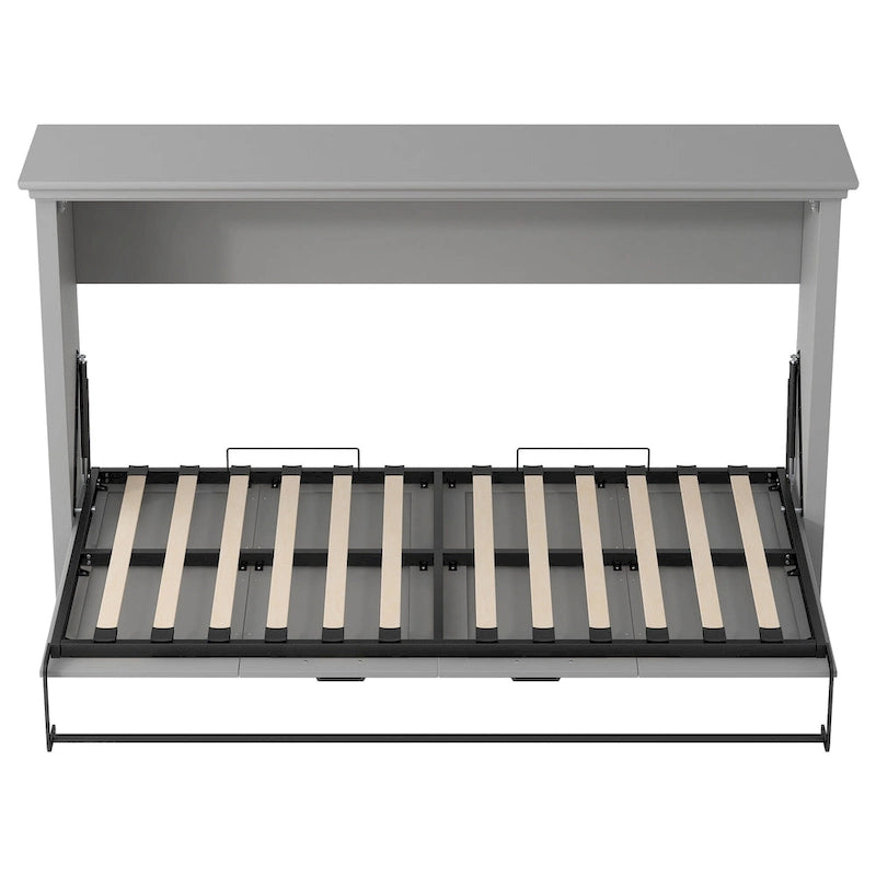 Lit escamotable simple avec armoire pour petits espaces