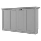 Lit escamotable simple avec armoire pour petits espaces