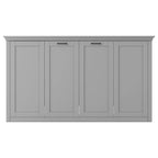Lit escamotable simple avec armoire pour petits espaces
