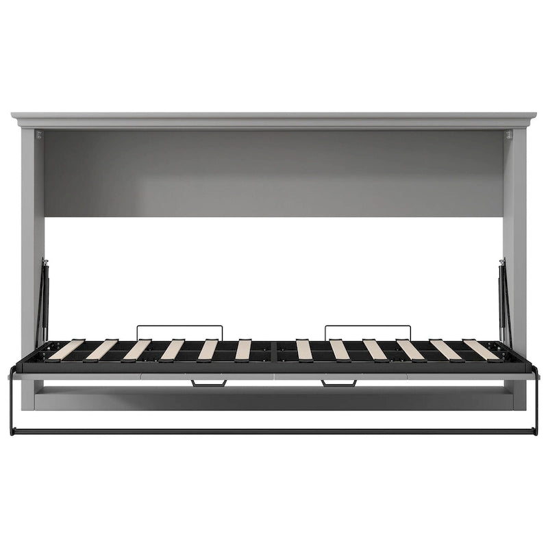 Lit escamotable simple avec armoire pour petits espaces