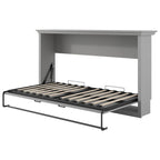 Lit escamotable simple avec armoire pour petits espaces