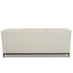 Canapé Mid-Century Modern avec base en bois