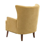 Fauteuil d'appoint transitionnel avec garniture cloutée