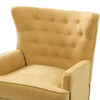 Fauteuil d'appoint transitionnel avec garniture cloutée