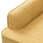Fauteuil d'appoint transitionnel avec garniture cloutée