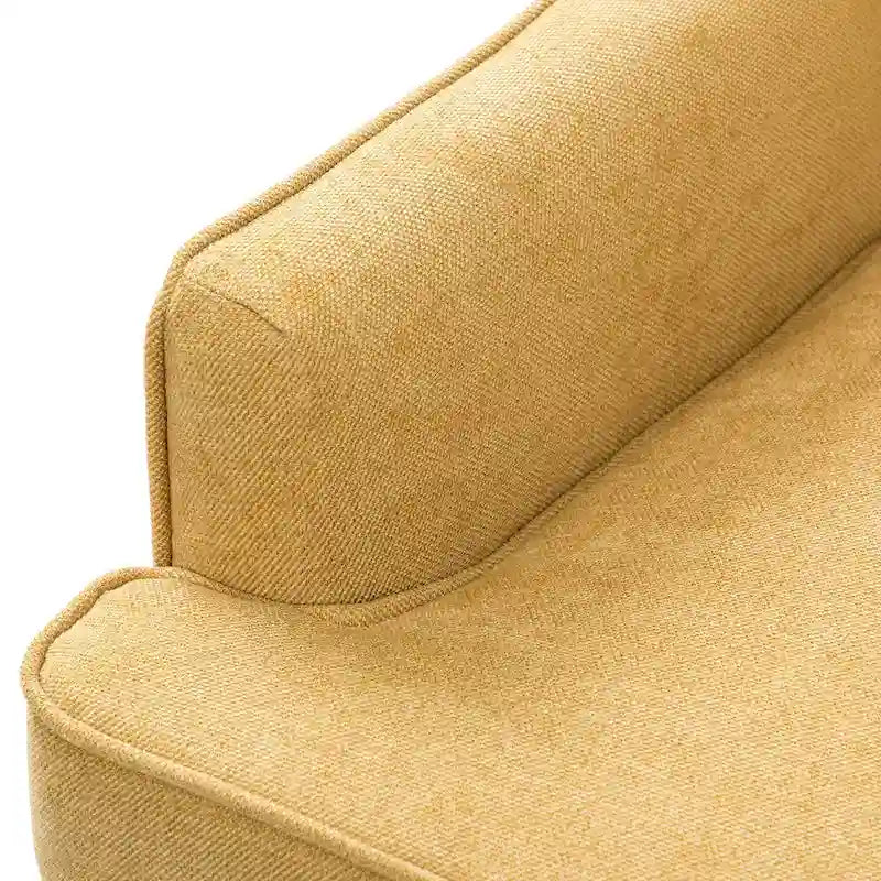 Fauteuil d'appoint transitionnel avec garniture cloutée