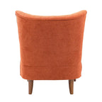 Fauteuil d'appoint transitionnel avec garniture cloutée