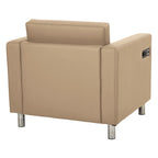 Chaise Canal avec station de recharge USB unique