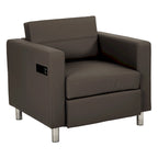 Chaise Canal avec station de recharge USB unique