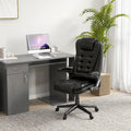 Chaise de bureau de massage vibrant à dossier haut avec 6 points de massage