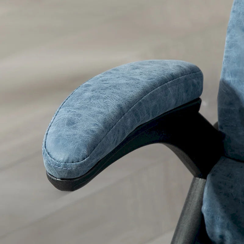 Chaise de bureau de massage vibrant à dossier haut avec 6 points de massage