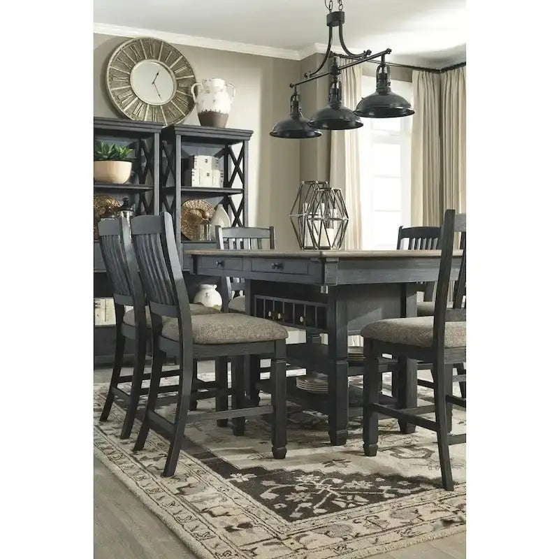 Tabourets de bar hauteur comptoir, lot de 2