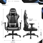 Chaise de jeu avec support lombaire et hauteur réglable
