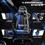 Chaise de jeu avec support lombaire et hauteur réglable
