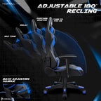 Chaise de jeu avec support lombaire et hauteur réglable
