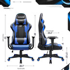 Chaise de jeu avec support lombaire et hauteur réglable