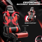 Chaise de jeu avec support lombaire et hauteur réglable