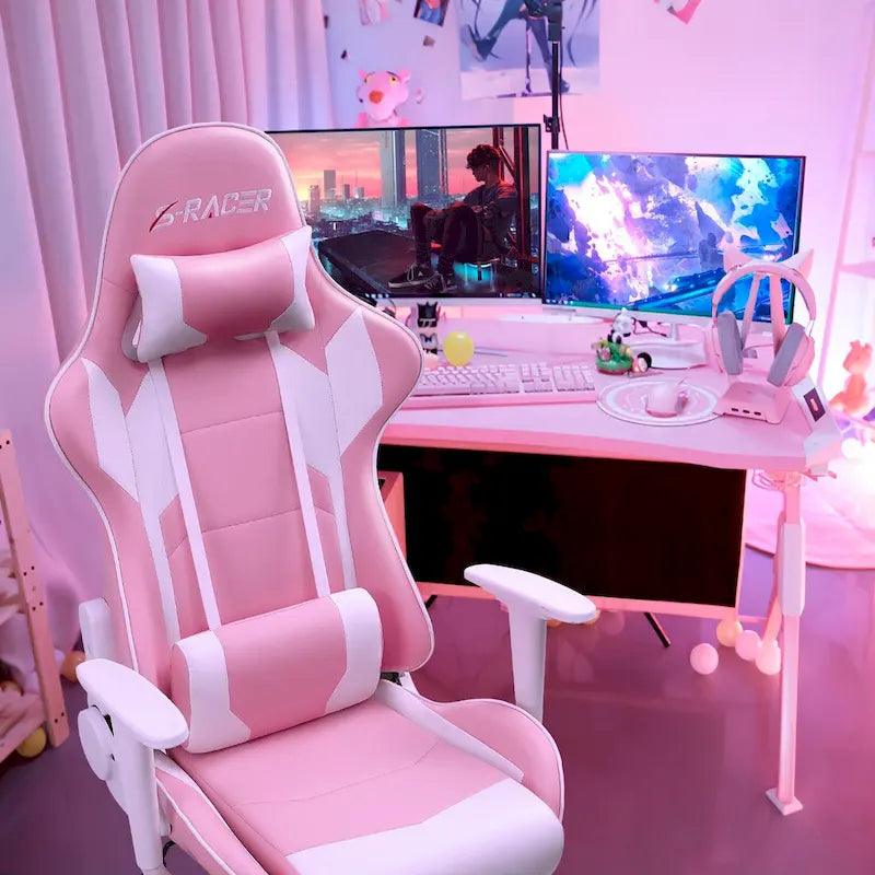 Chaise de jeu avec support lombaire et hauteur réglable