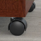 Bureau de 72 po L x 30 po P avec huche et classeur mobile