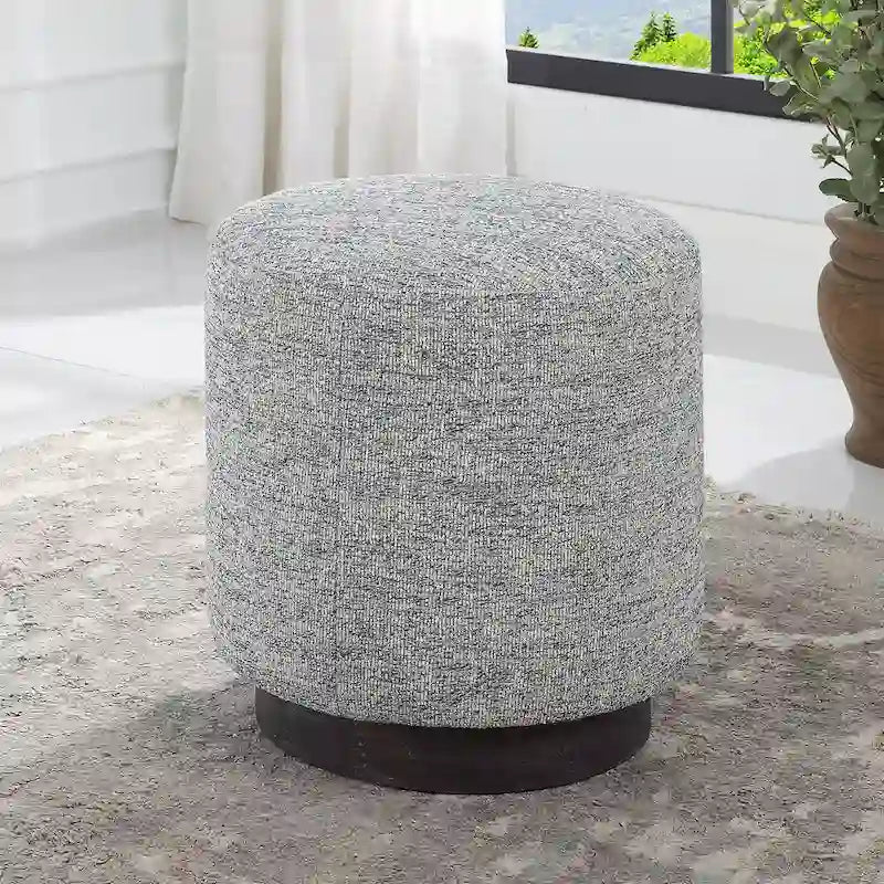 Tête de lit capitonnée en tissu avec ailes et boutons décoratifs