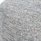Tête de lit capitonnée en tissu avec ailes et boutons décoratifs