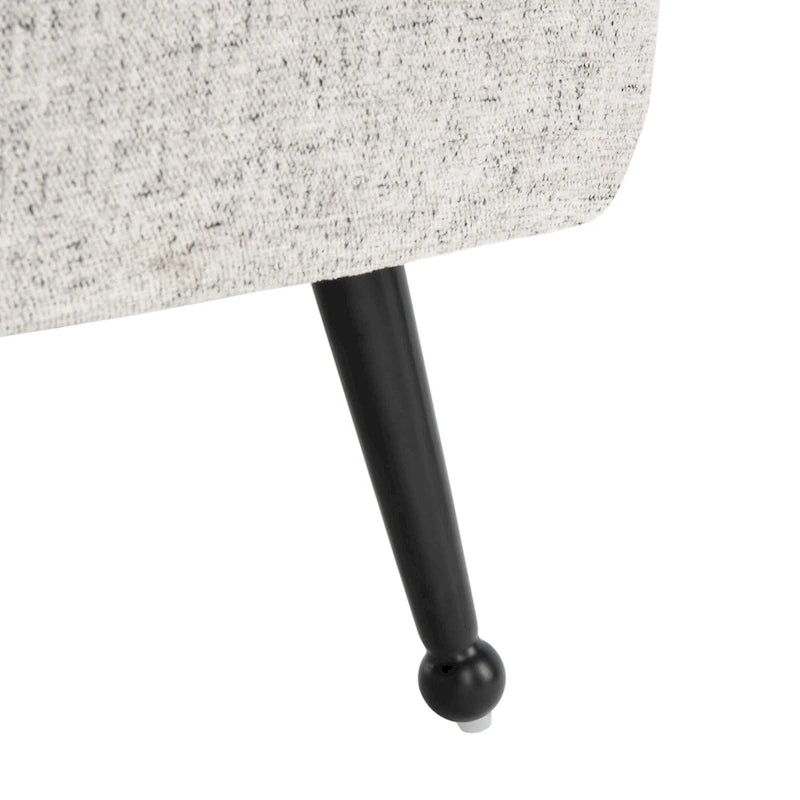 Fauteuil d'appoint avec structure en métal - 66 cm (l) x 74 cm (P) x 81 cm (H)