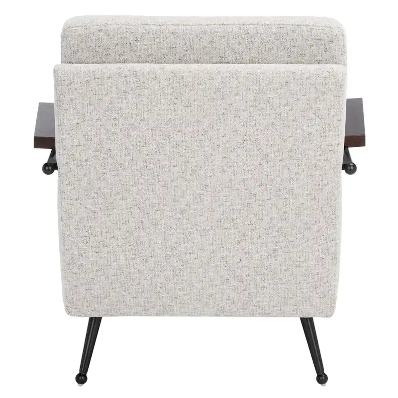 Fauteuil d'appoint avec structure en métal - 66 cm (l) x 74 cm (P) x 81 cm (H)