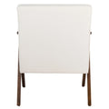 Fauteuil rembourré avec base en A