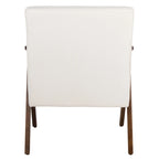 Fauteuil rembourré avec base en A