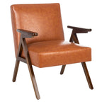Fauteuil rembourré avec base en A