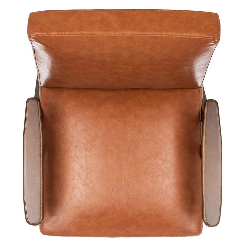 Fauteuil rembourré avec base en A
