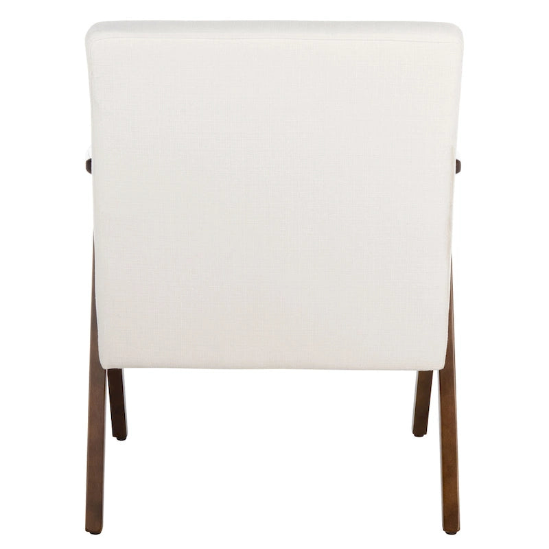 Fauteuil rembourré avec base en A