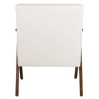 Fauteuil rembourré avec base en A