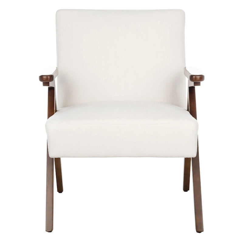 Fauteuil rembourré avec base en A