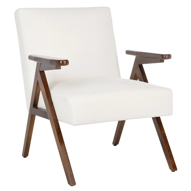 Fauteuil rembourré avec base en A