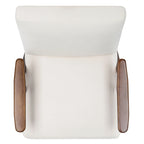 Fauteuil rembourré avec base en A