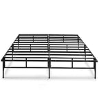 Cadre de lit King Size en acier avec rangement sous le lit