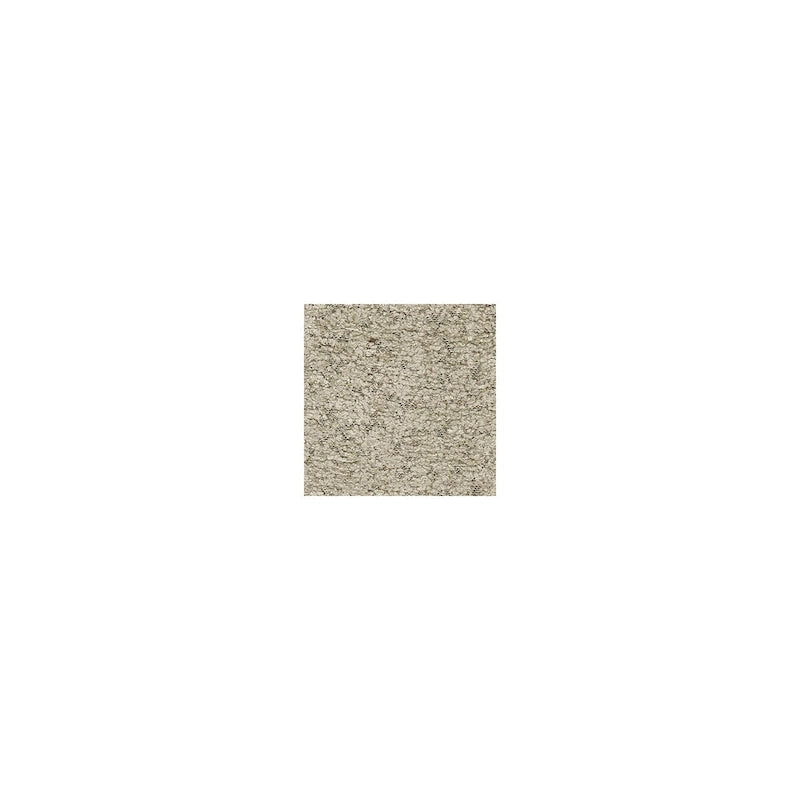 Ottoman rembourré avec bordure aspect bois