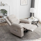 Fauteuil inclinable électrique avec fonction chauffante et massante