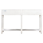 Console avec 2 tiroirs et étagère inférieure